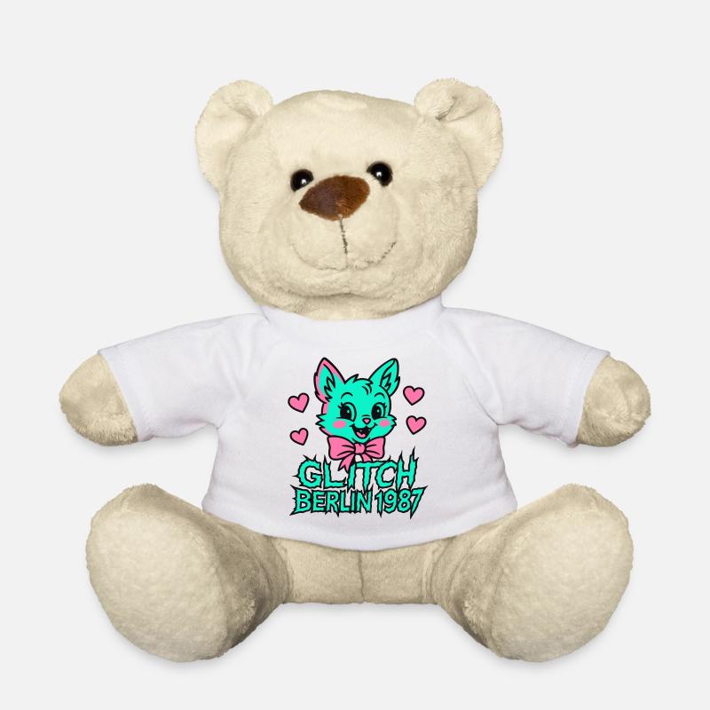 Glitch, Berlin 1987 - Teddy Bear - white