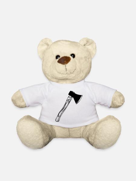 axt - Teddy - Weiß
