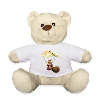 Flying Squirrel - Teddy Bear - white - Front