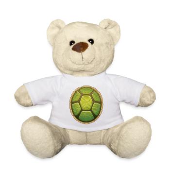 Slow as a turtle - Teddy Bear - white - Front