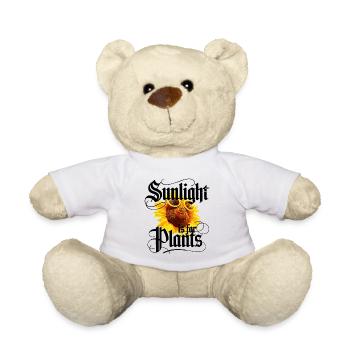 Sonnenlicht ist für Pflanzen - Teddy - Weiß - Vorne
