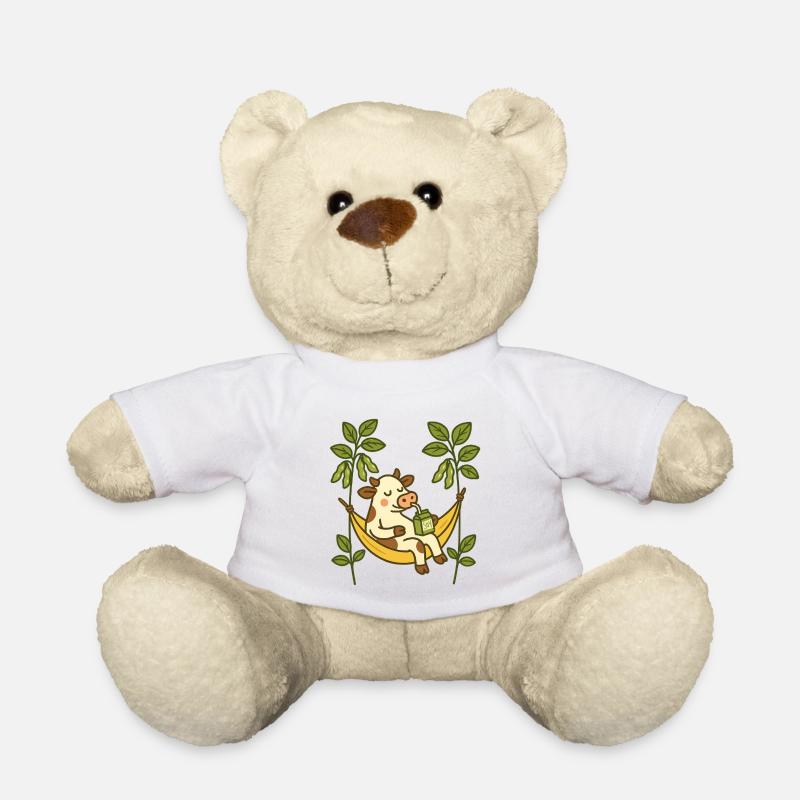 Soy Good, Moo Better - Teddy Bear - white