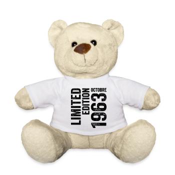 1963 - Teddy Bear - white - Front