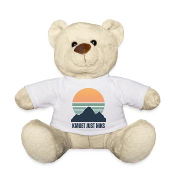 Kmoet just nothing, Dialecte anversois Chemises - Nounours - blanc - Devant