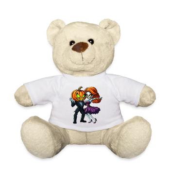 Halloween Couple :) - Nounours - blanc - Devant