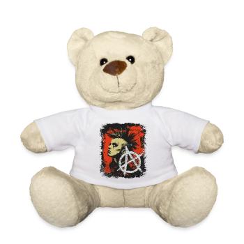 Punkrock Mädchen - Teddy - Weiß - Vorne