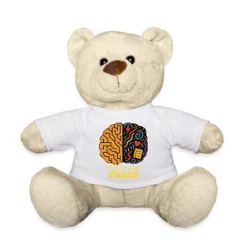 Chaos Structuré - AuDHD - Nounours - blanc - Devant