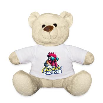 Bester Cluckin-Vater aller Zeiten - Teddy - Weiß - Vorne