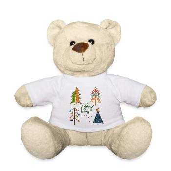 Weihnachten - Teddy - Weiß - Vorne