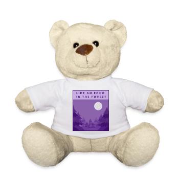 Wie ein Echo im Wald - Teddy - Weiß - Vorne