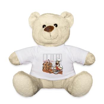 Süße Freiheit - Teddy - Weiß - Vorne