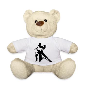 Tanzpaar - Teddy - Weiß - Vorne
