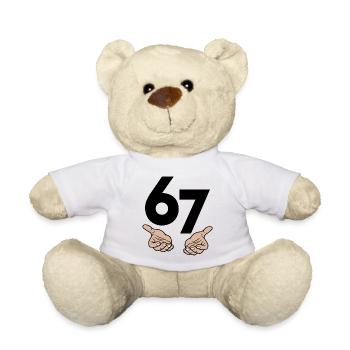 67_Black - Nounours - blanc - Devant