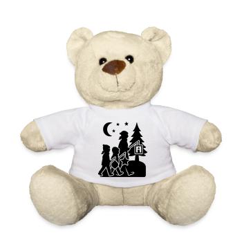 laterne laufen Kinder  - Teddy - Weiß - Vorne