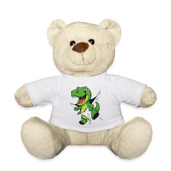 Comic Dino – Für kleine Forscher & Entdecker - Teddy - Weiß - Vorne