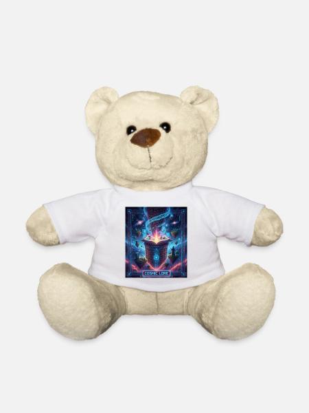Lore Cosmique et Livre Enchanté - Nounours - blanc