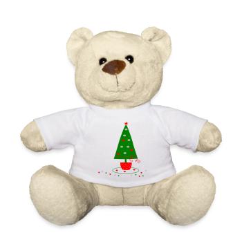 Weihnachtsbaum  - Teddy - Weiß - Vorne