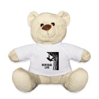 Conception de paroi raide Vertical Life Climber - Nounours - blanc - Devant