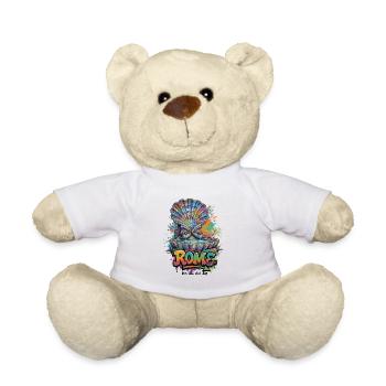 Fontana Graffiti Roma Neon - Teddy - Weiß - Vorne