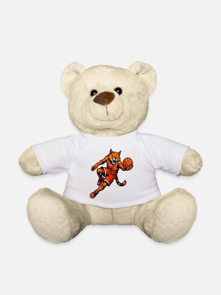 Basketball Tiger Rampage - Teddy - Weiß