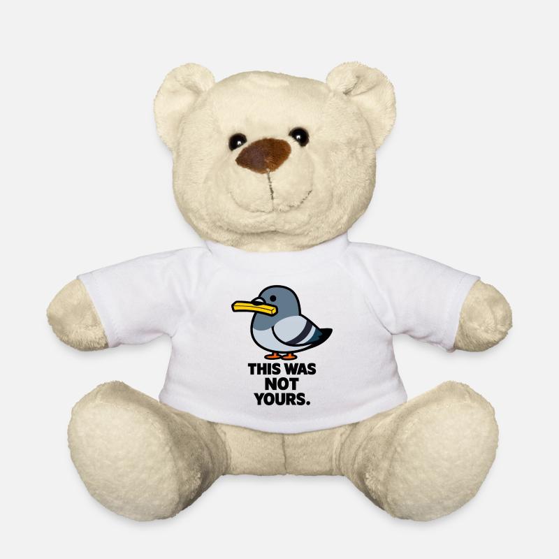 Kleinkriminalitätstaube - Teddy - Weiß