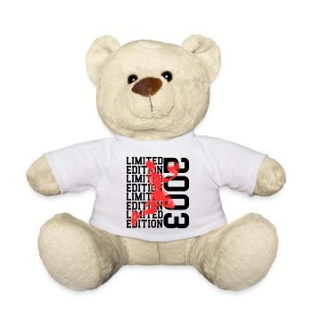 Limited Edition Basketball 2003 23. - Teddy - Weiß - Vorne