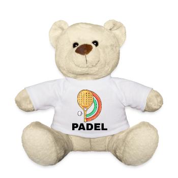 I can't I have padel - Teddy Bear - white - Front
