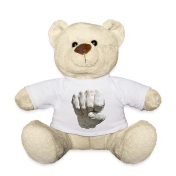 Feste Faust Marmorlook - Teddy - Weiß - Vorne