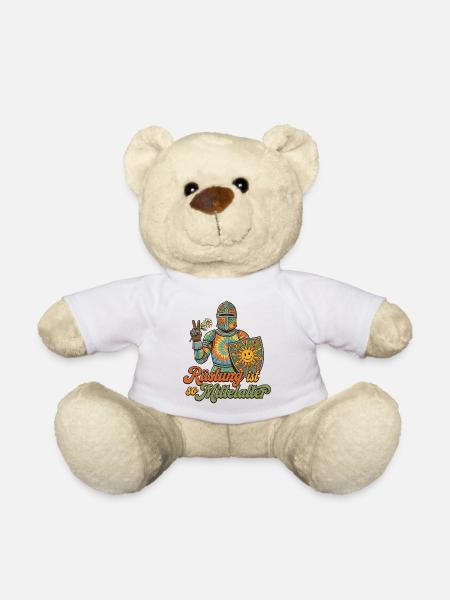 Rüstung ist so Mittelalter - Teddy - Weiß