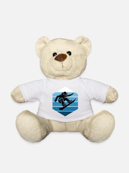 Les snowboardeurs adorent s’habiller pour les femmes - Nounours - blanc