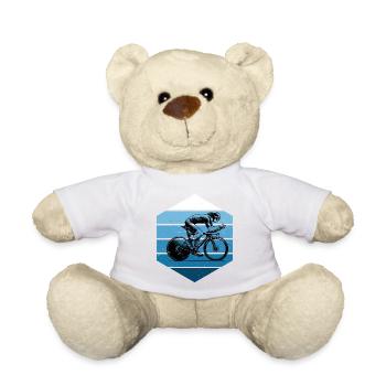 Puristisches Roadbike Thema - Teddy - Weiß - Vorne