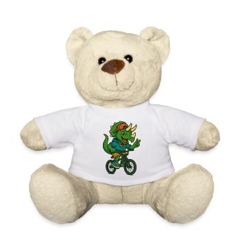 Dino BMX Bike - Nounours - blanc - Devant