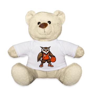 Eule Basketball - Teddy - Weiß - Vorne