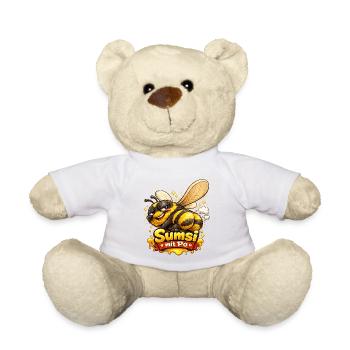 Sumsi avec des fesses - Nounours - blanc - Devant
