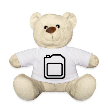 Kanister - Teddy - Weiß - Vorne