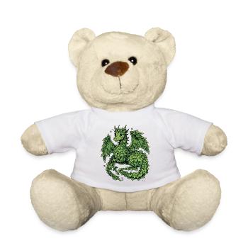 Efeu-Drache - Teddy - Weiß - Vorne