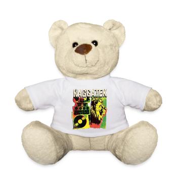 Raggatek Dub Reggae - Nounours - blanc - Devant