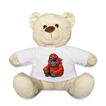 orang-utan-pirat - Teddy - Weiß - Vorne