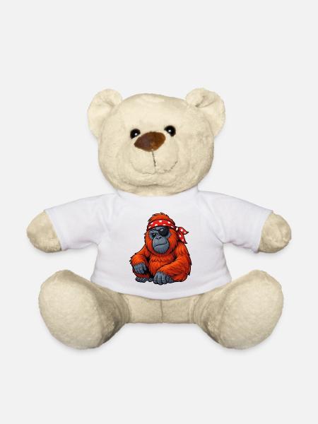 orang-utan-pirat - Teddy - Weiß