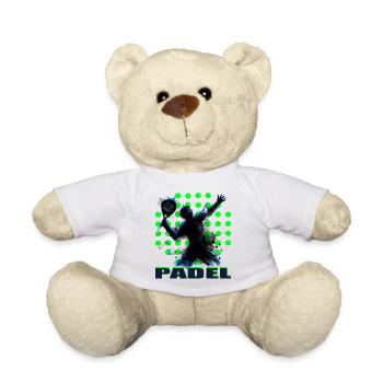 Padel - Nounours - blanc - Devant