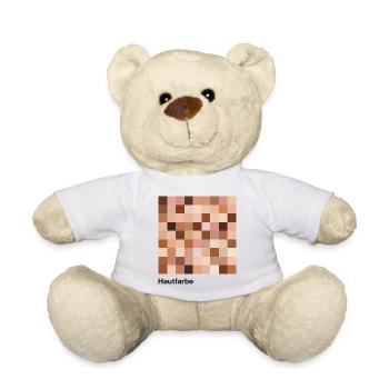 Hautfarbe: Mensch - Teddy - Weiß - Vorne
