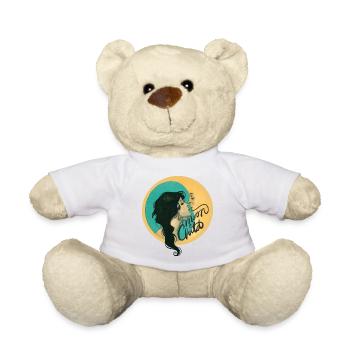 Étreinte au clair de lune - Nounours - blanc - Devant
