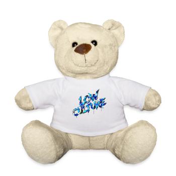 Car Tuning Spruch Low Culture Camouflage - Nounours - blanc - Devant