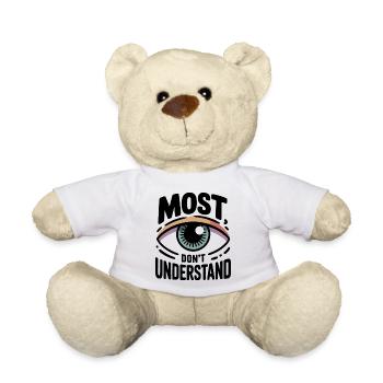 most-don-t-understand - Teddy - Weiß - Vorne