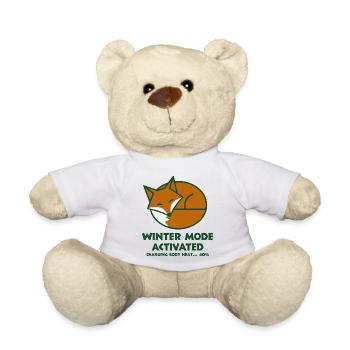 Winterfuchs aktiviert - Teddy - Weiß - Vorne