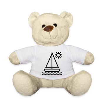 Segelschiff - Teddy - Weiß - Vorne