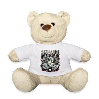 Rich In Cortisol - Teddy Bear - white - Front