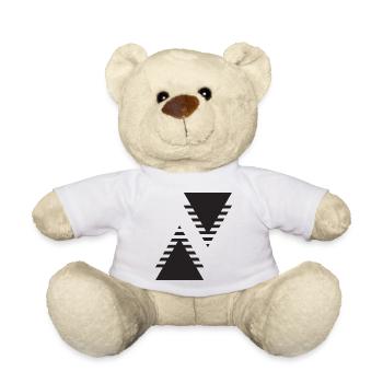 Dual Triangles Echo - Teddy Bear - white - Front