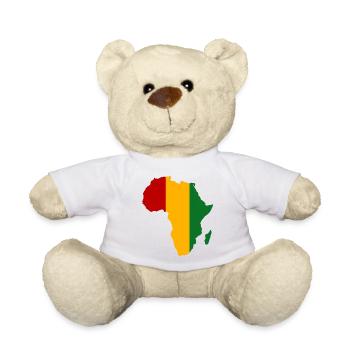 Guiena_Flagge_Afrika - Nounours - blanc - Devant