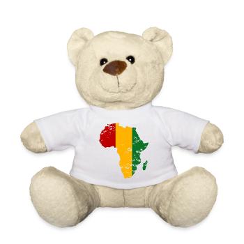 Guiena_Flagge_Afrika_used - Nounours - blanc - Devant